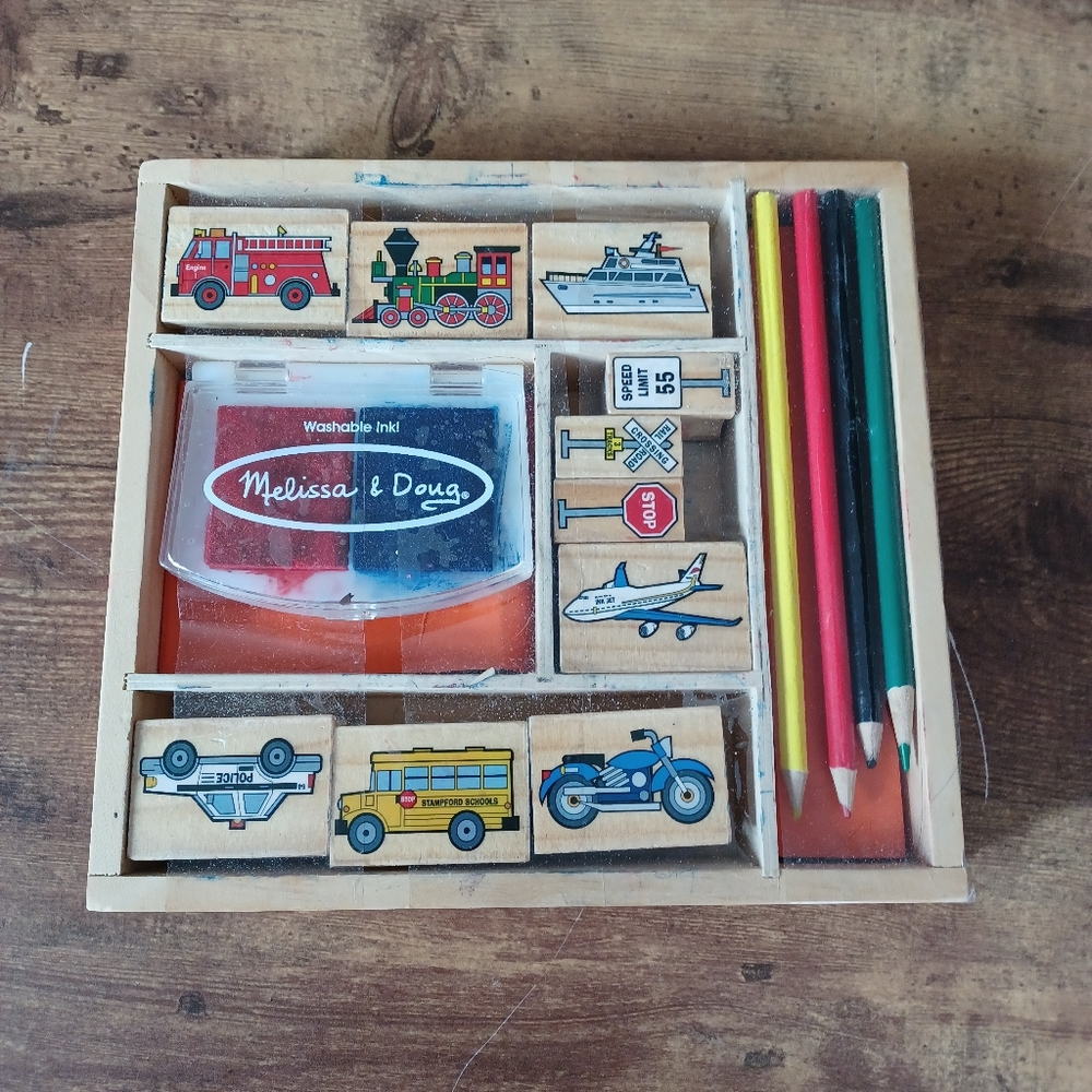 Melissa and Doug stamp kit